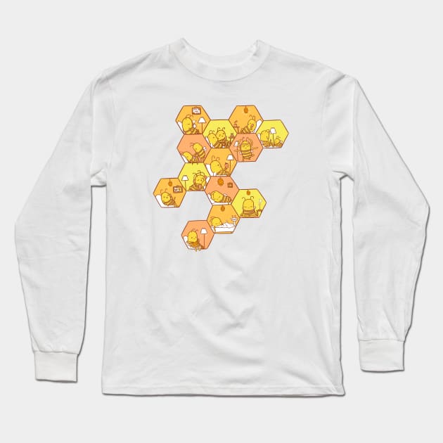 Just Bee Long Sleeve T-Shirt by spookylili